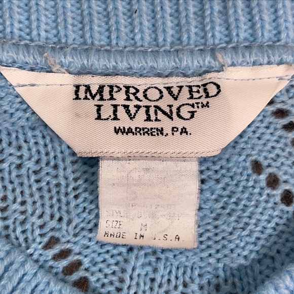 Vtg Womens Cardigan Sweater Medium Cape Shawl Open Weave Design Button USA Lot - Picture 9 of 16